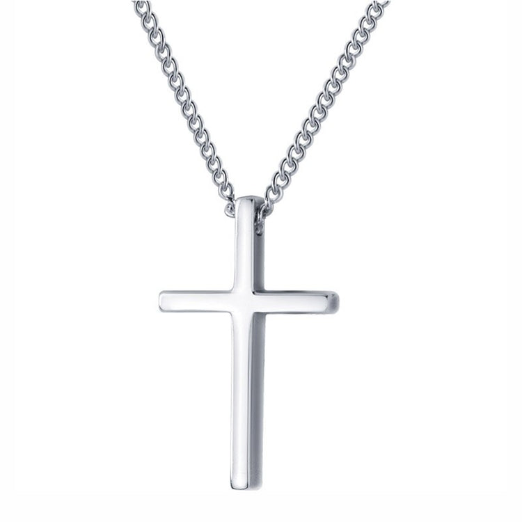 TrustDavis New Women&#39;s Fashion 925 Sterling Silver Jewelry Cross Pendant Short 40cm Necklace Cute Gift Girls Lady DS219